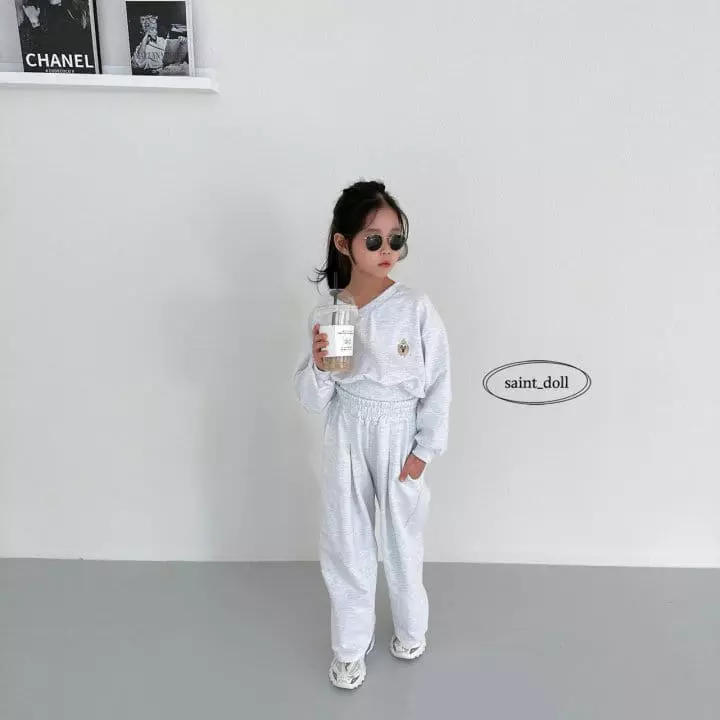 Saint Doll - Korean Children Fashion - #kidsstore - Front Wrinkle Pants with Mom - 7