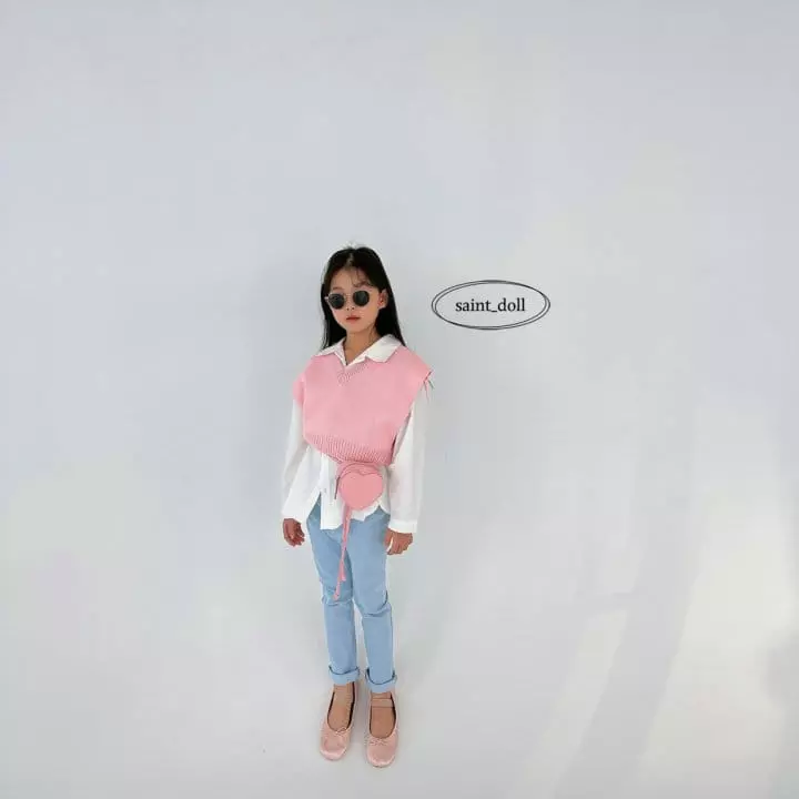 Saint Doll - Korean Children Fashion - #kidzfashiontrend - Season Denim Leggings - 7