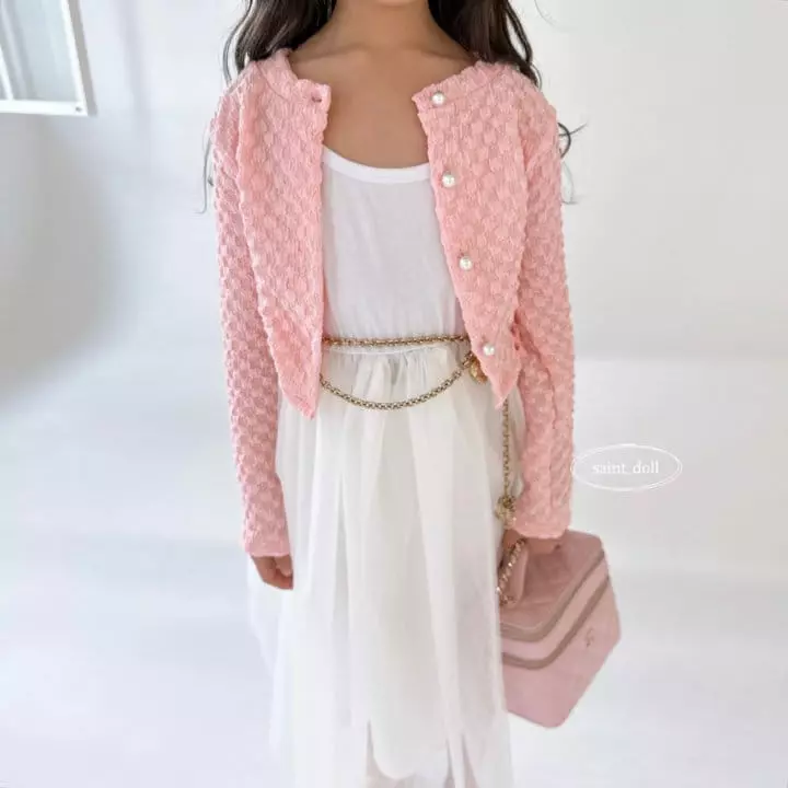 Saint Doll - Korean Children Fashion - #kidzfashiontrend - Pearl Cardigan - 9