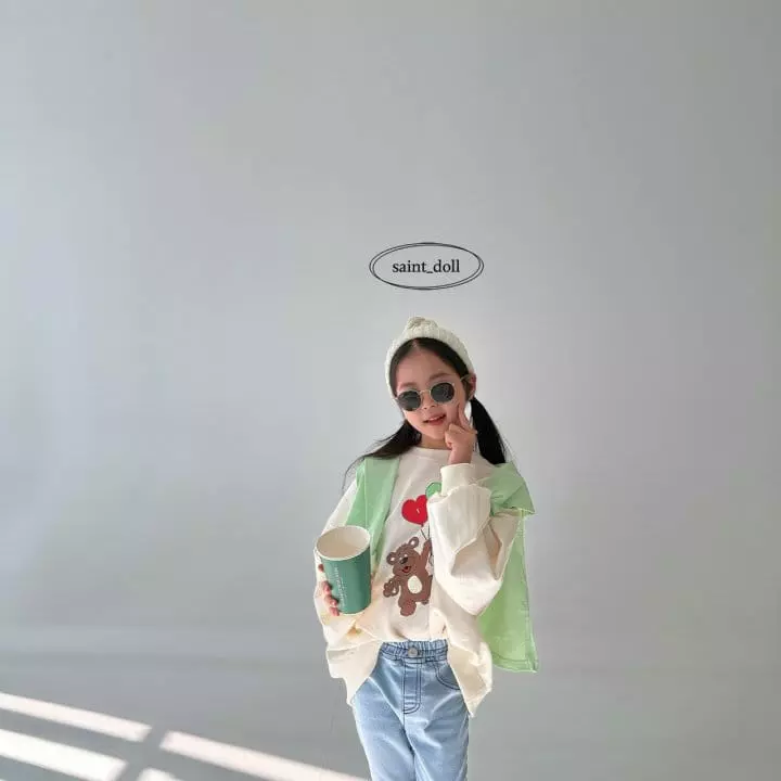 Saint Doll - Korean Children Fashion - #littlefashionista - Balloon Bear Sweatshirt - 6