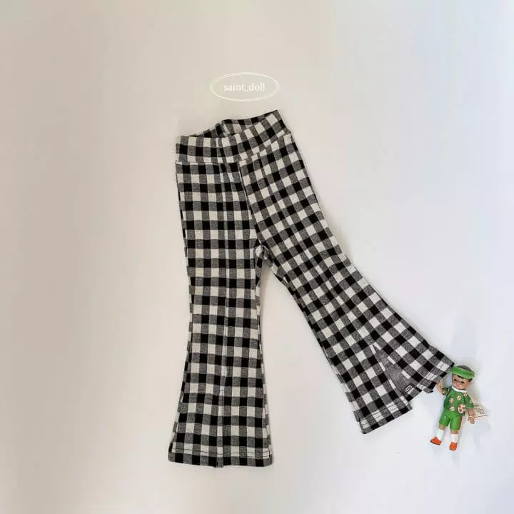 Saint Doll - Korean Children Fashion - #magicofchildhood - Check Pants - 2