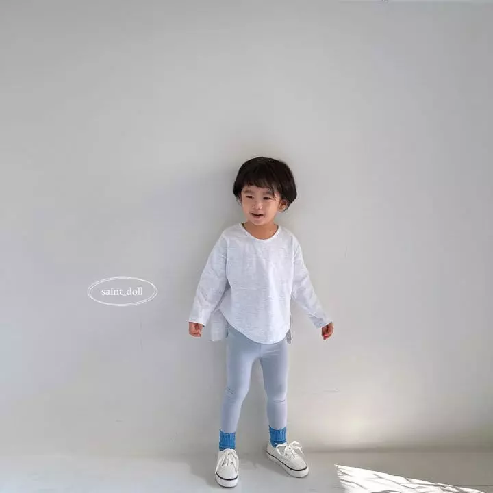Saint Doll - Korean Children Fashion - #minifashionista - Front U Neck Tee - 7