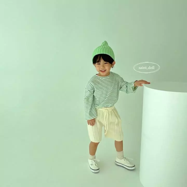 Saint Doll - Korean Children Fashion - #minifashionista - Stripes Tee - 5