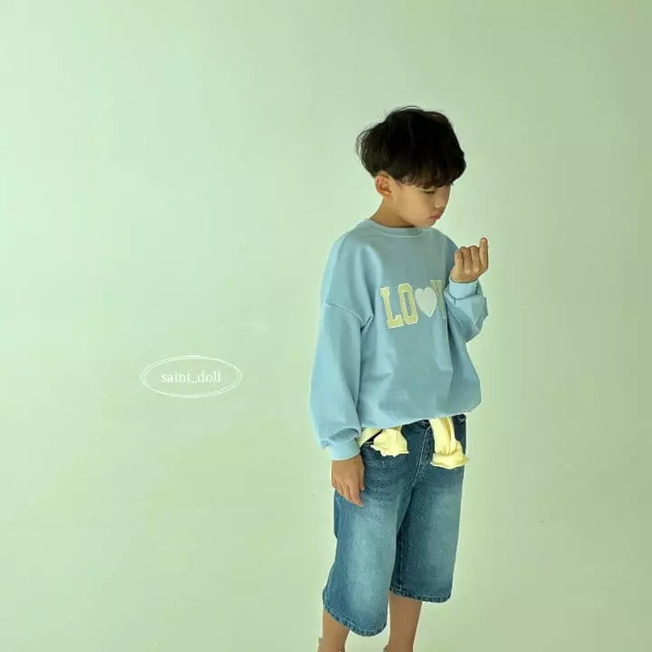 Saint Doll - Korean Children Fashion - #minifashionista - love Heart Sweatshirt with Mom - 10