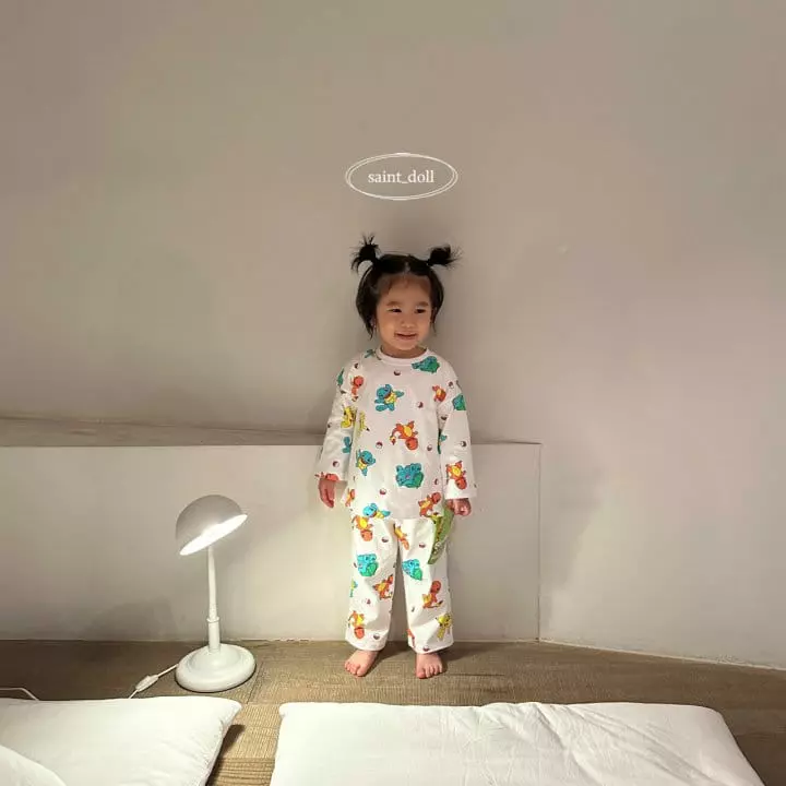 Saint Doll - Korean Children Fashion - #minifashionista - Pika Top Bottom Set - 5
