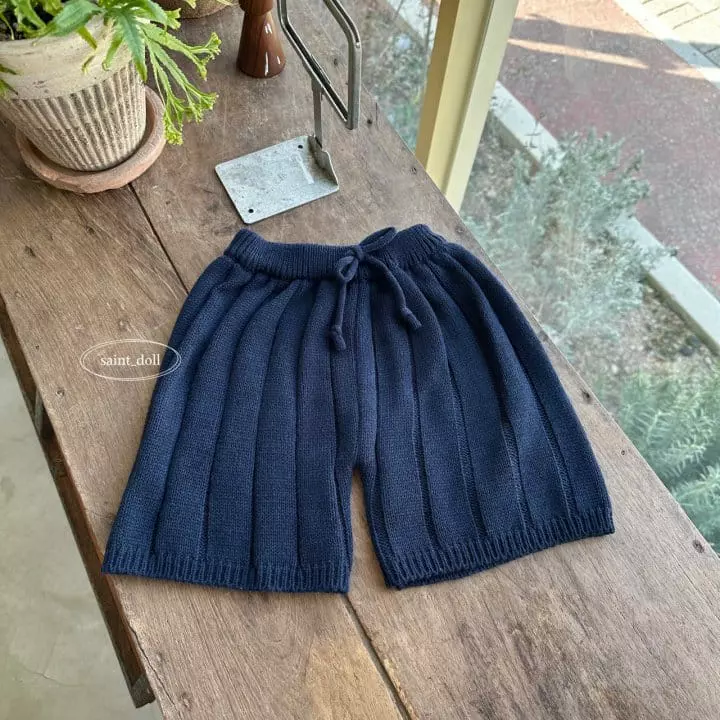 Saint Doll - Korean Children Fashion - #stylishchildhood - Knit Shorts - 2