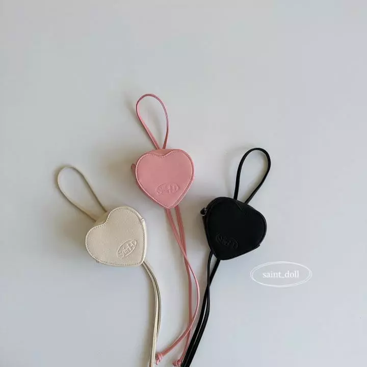 Saint Doll - Korean Children Fashion - #stylishchildhood - Heart Bag