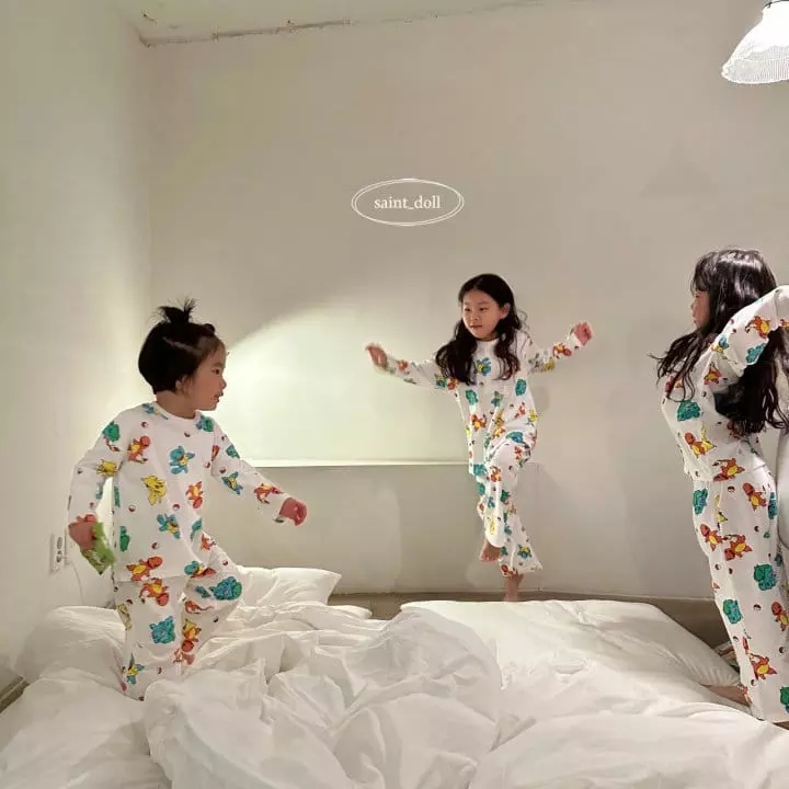 Saint Doll - Korean Children Fashion - #toddlerclothing - Pika Top Bottom Set - 8
