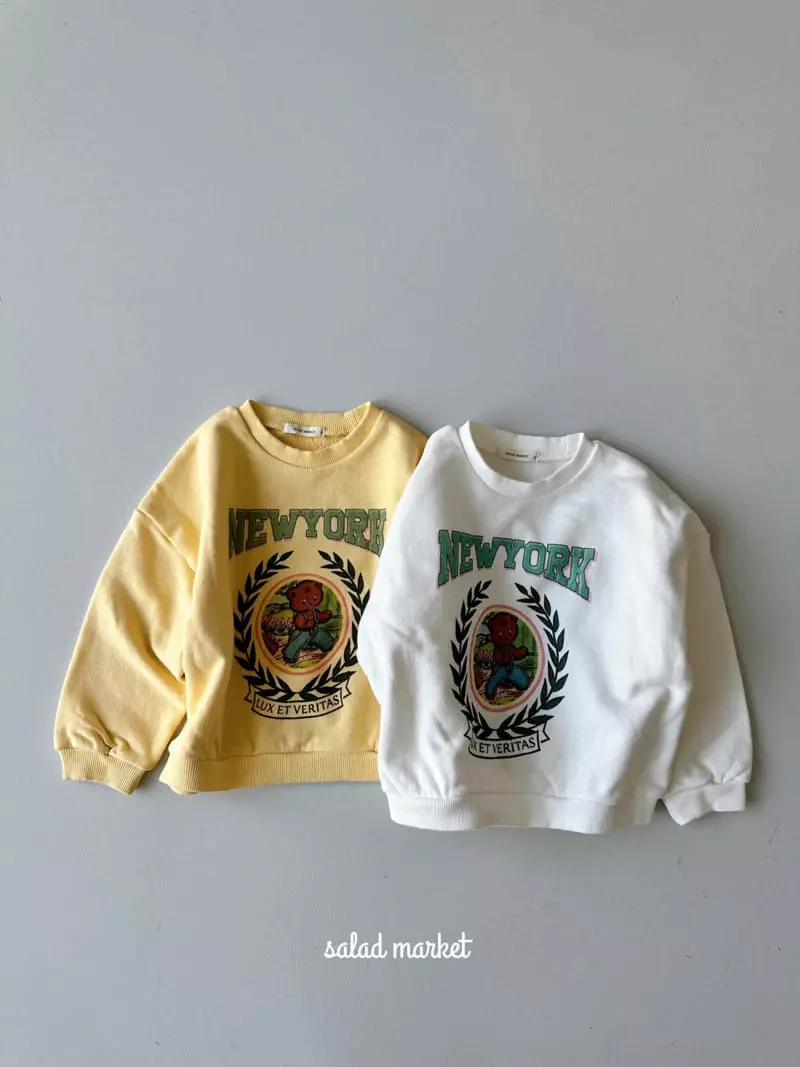 Salad Market - Korean Children Fashion - #Kfashion4kids - New York Sweatshirt - 2
