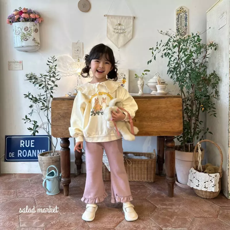 Salad Market - Korean Children Fashion - #childofig - Spring Collar Sweatshirt - 9