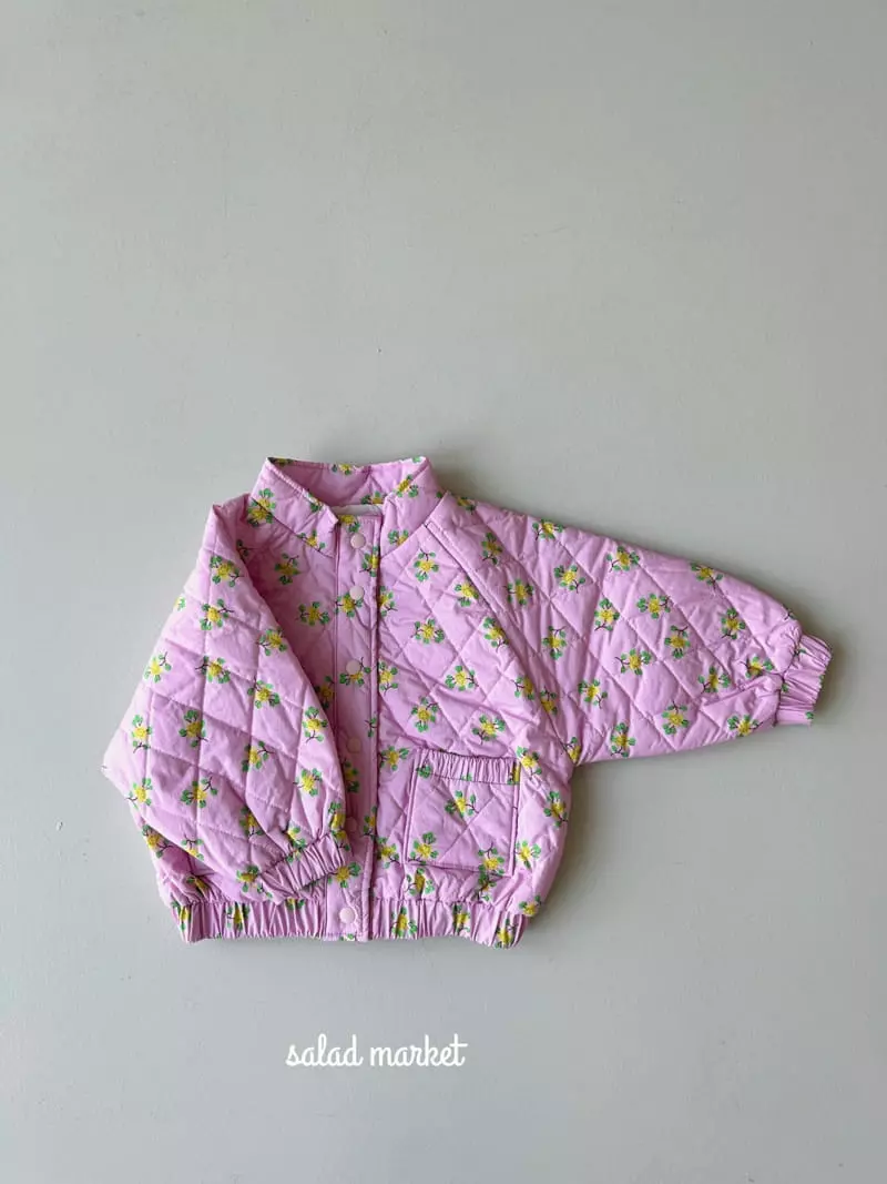 Salad Market - Korean Children Fashion - #childofig - Mone Quilting Jumper - 5