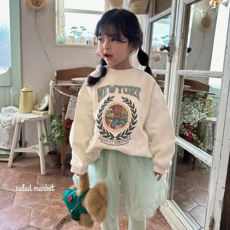 Salad Market - Korean Children Fashion - #childrensboutique - New York Sweatshirt - 11