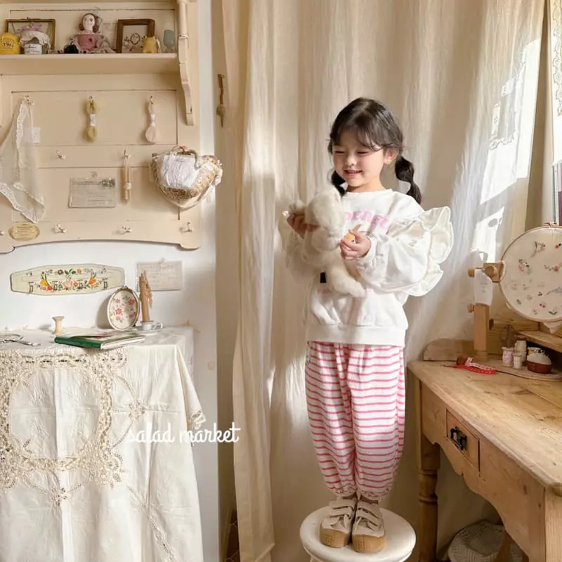 Salad Market - Korean Children Fashion - #designkidswear - Cooking Rabbit Sweatshirt - 10