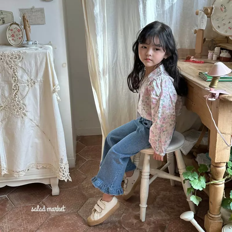 Salad Market - Korean Children Fashion - #designkidswear - Garden Blouse - 9