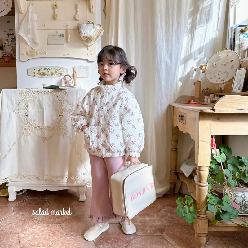 Salad Market - Korean Children Fashion - #fashionkids - Mone Quilting Jumper - 9