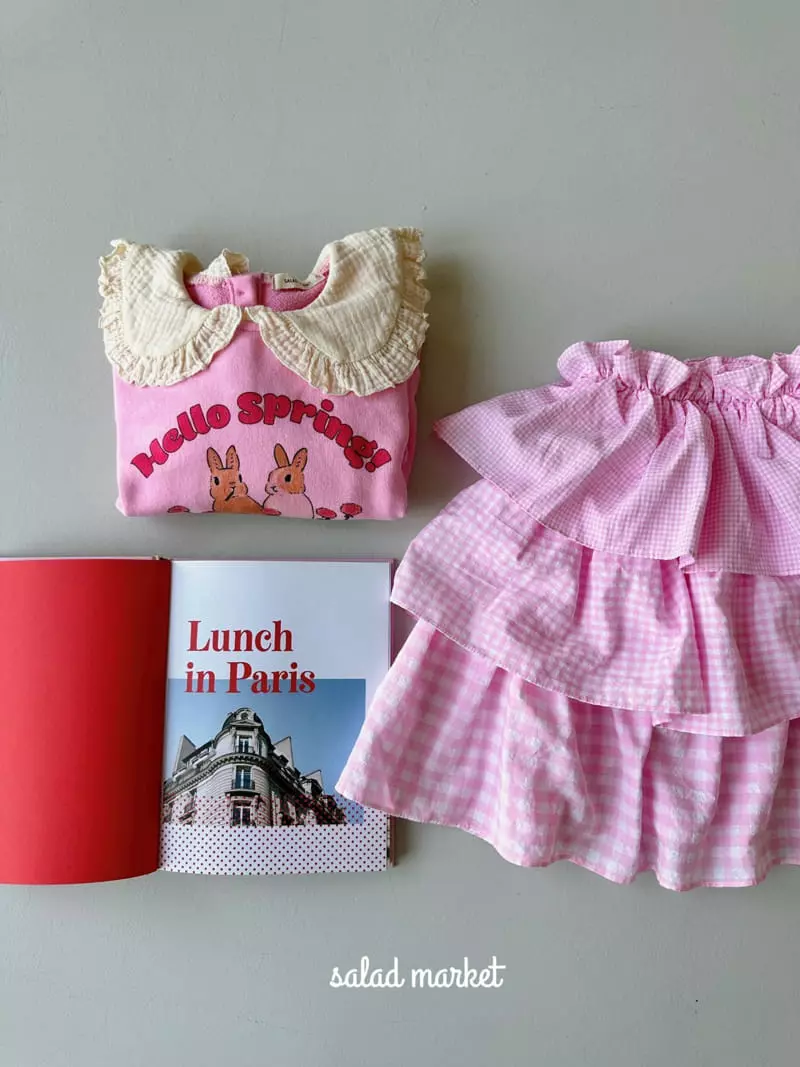 Salad Market - Korean Children Fashion - #kidsshorts - Candy Cancan Skirt - 5