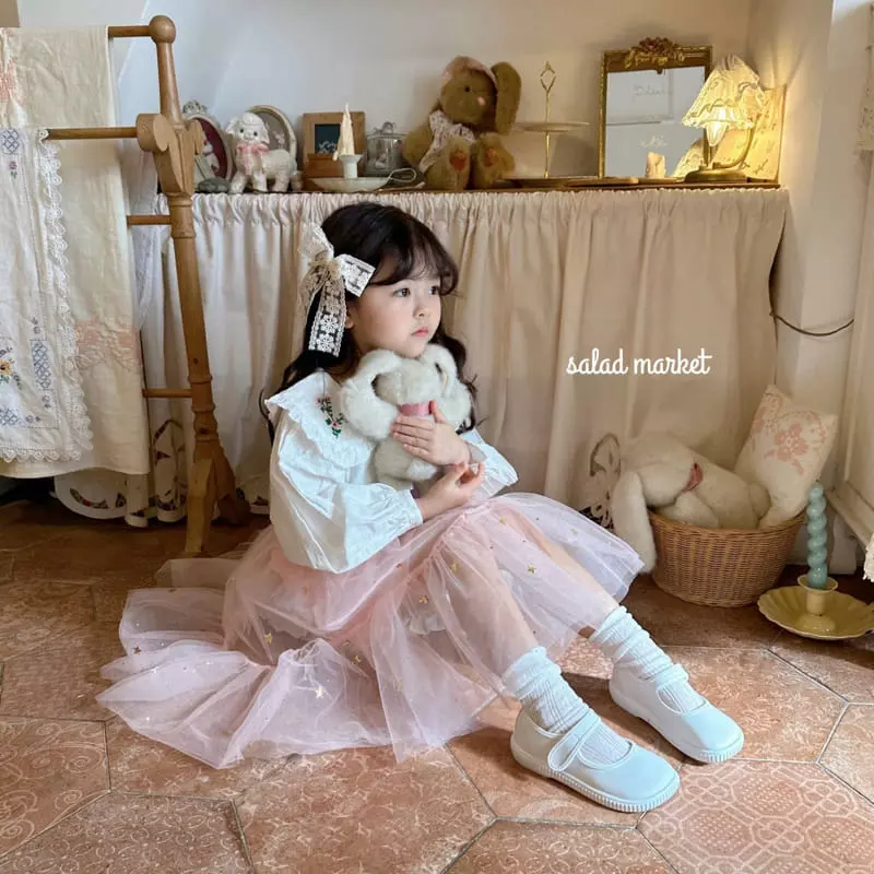 Salad Market - Korean Children Fashion - #kidzfashiontrend - Star Tutu Skirt - 9