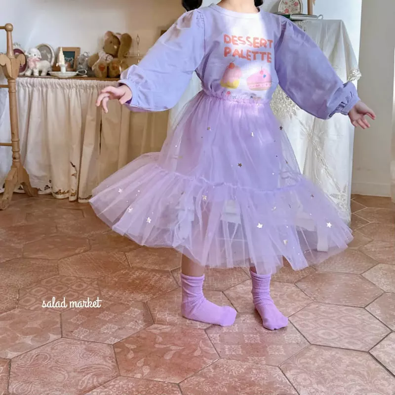 Salad Market - Korean Children Fashion - #littlefashionista - Star Tutu Skirt - 11