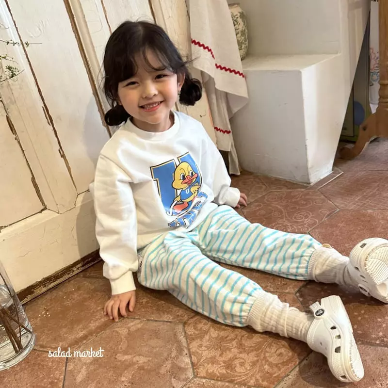 Salad Market - Korean Children Fashion - #magicofchildhood - Donald Sweatshirt - 5