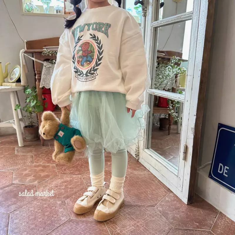 Salad Market - Korean Children Fashion - #minifashionista - Spring Darling Tutu Skirt Leggings - 12