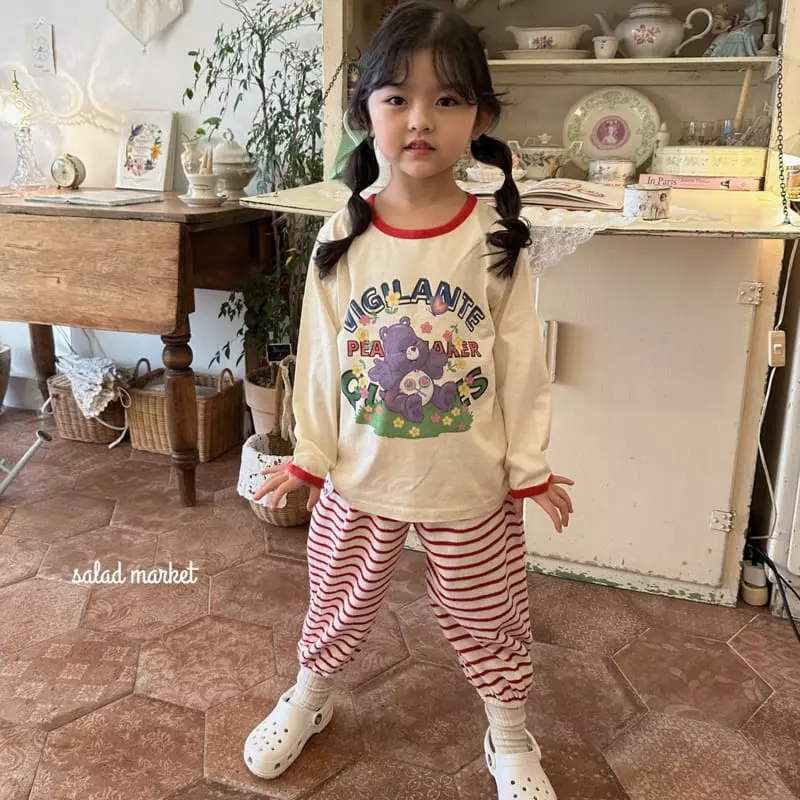 Salad Market - Korean Children Fashion - #prettylittlegirls - Picnic Tee - 8