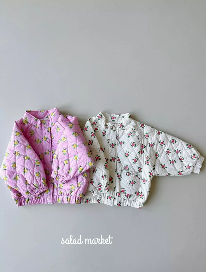 Salad Market - Korean Children Fashion - #prettylittlegirls - Mone Quilting Jumper
