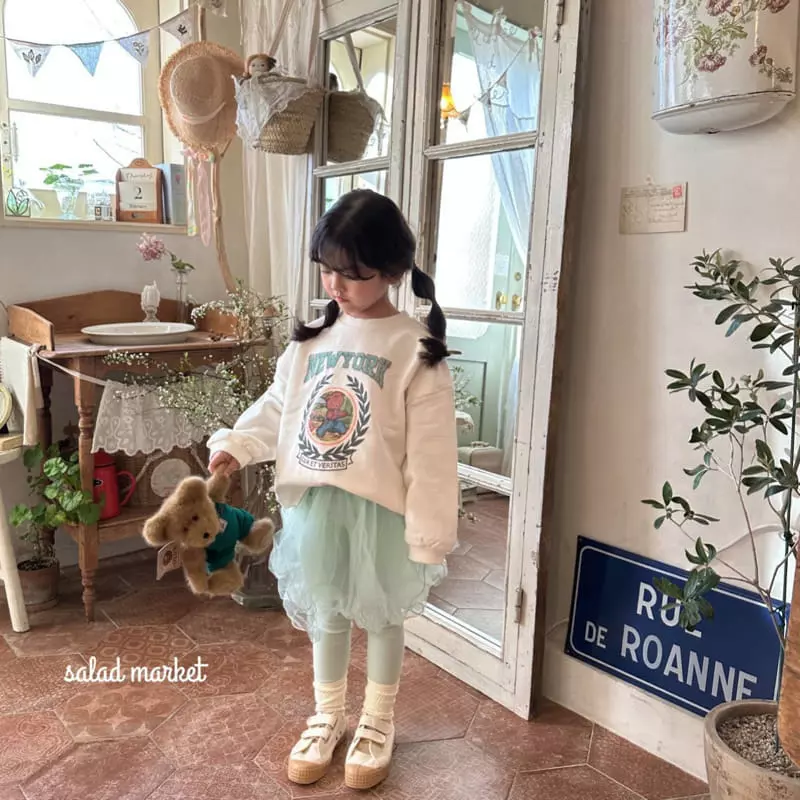 Salad Market - Korean Children Fashion - #stylishchildhood - New York Sweatshirt - 9