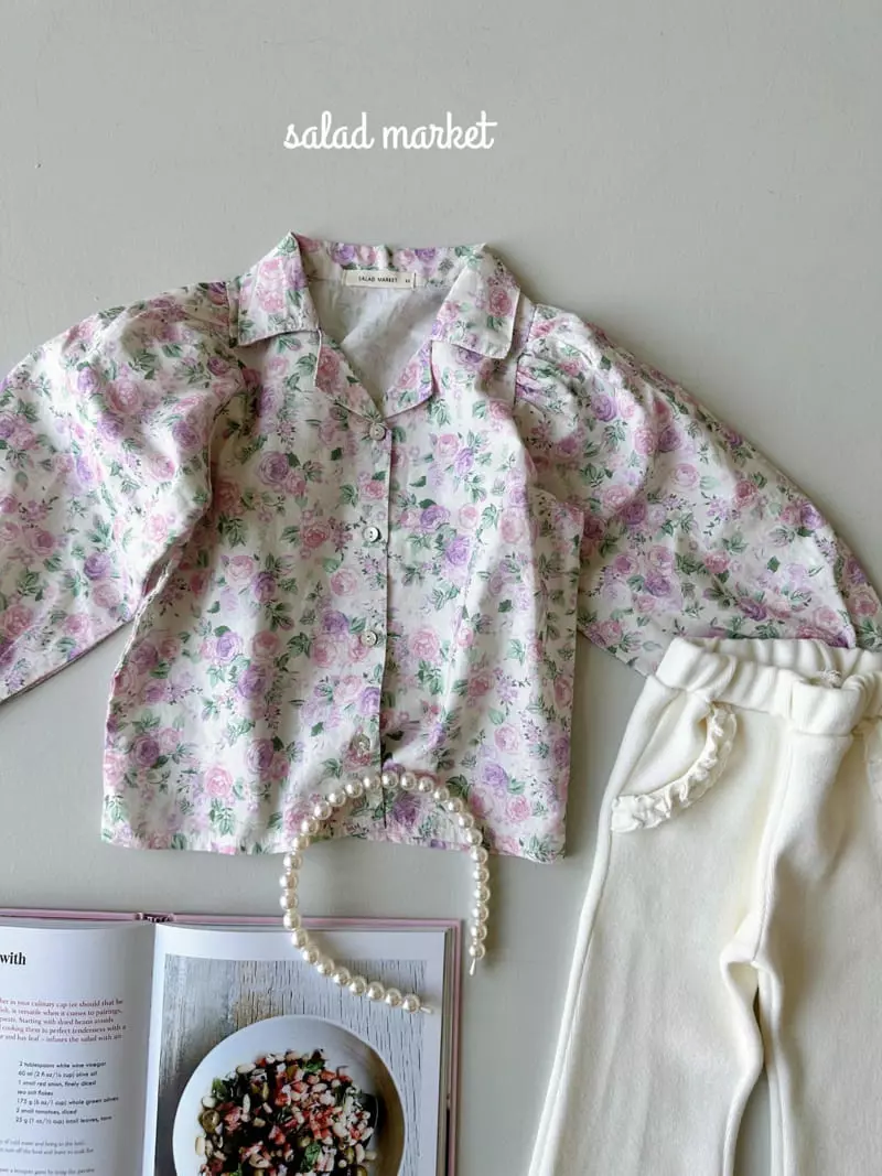 Salad Market - Korean Children Fashion - #stylishchildhood - Garden Blouse - 6