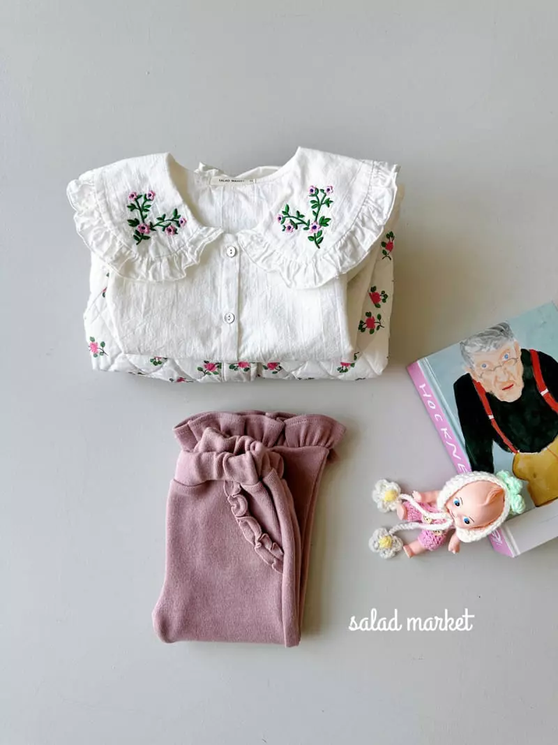 Salad Market - Korean Children Fashion - #stylishchildhood - Pioni Blouse - 5