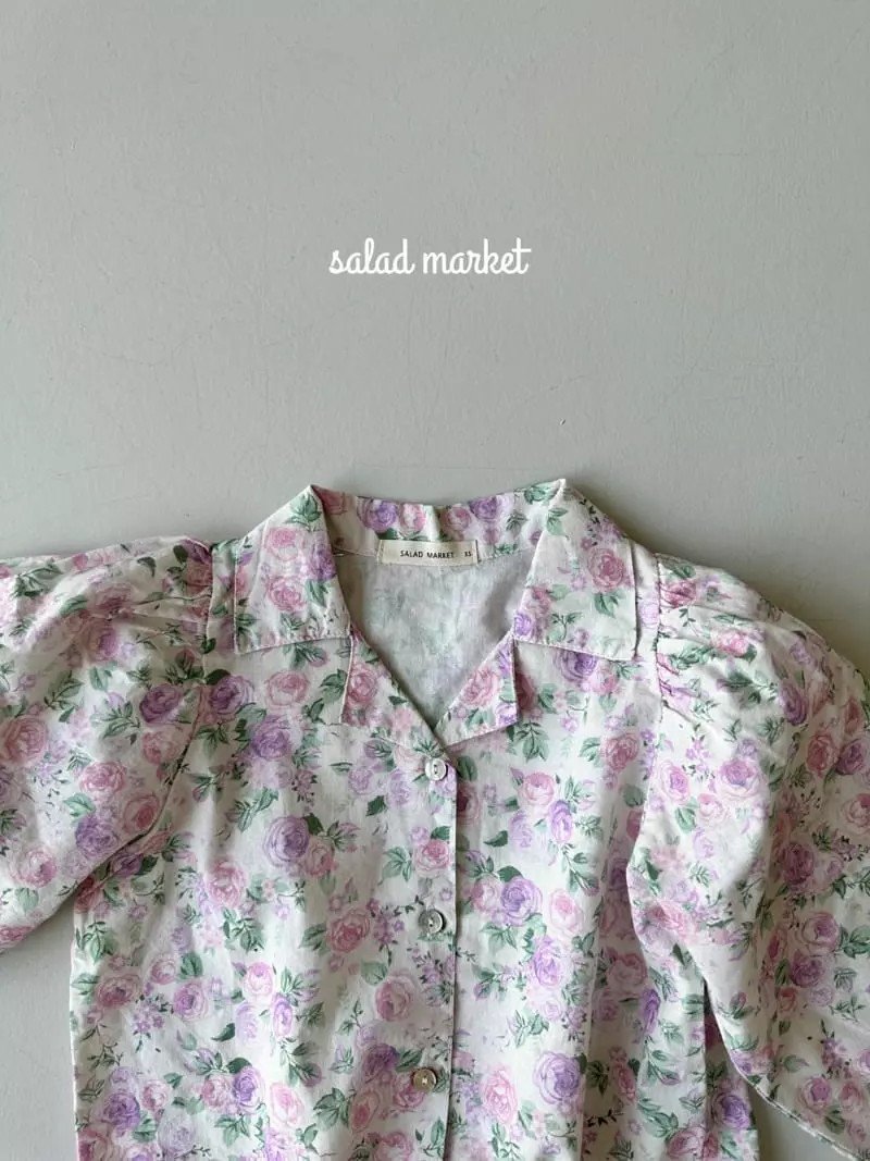 Salad Market - Korean Children Fashion - #prettylittlegirls - Garden Blouse - 4