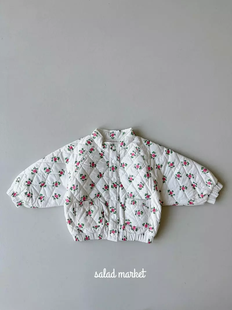 Salad Market - Korean Children Fashion - #toddlerclothing - Mone Quilting Jumper - 3