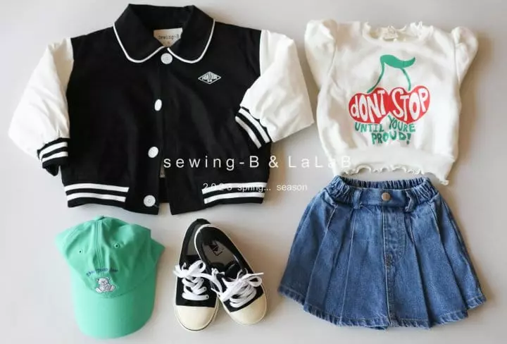 Sewing B - Korean Children Fashion - #kidsshorts - Benny Wrinkle Skirt Jeans - 10