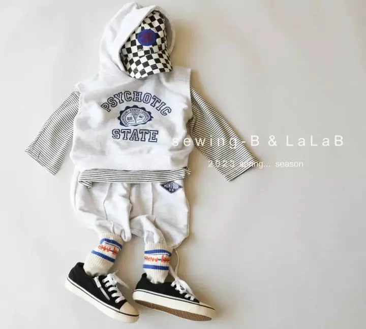 Sewing B - Korean Children Fashion - #kidsstore - Hoody Vest - 5