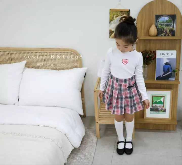 Sewing B - Korean Children Fashion - #magicofchildhood - Lover Terry Tee - 6