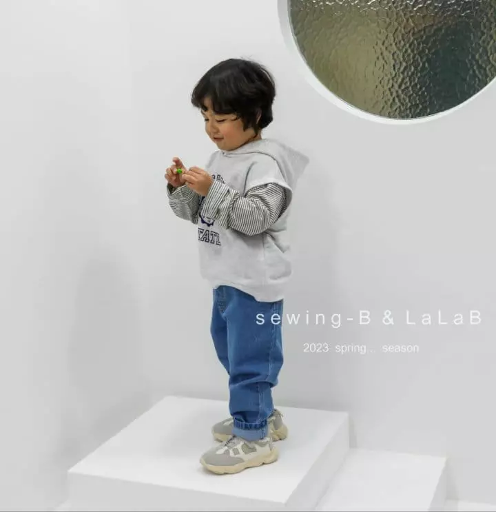 Sewing B - Korean Children Fashion - #magicofchildhood - Hoody Vest - 9