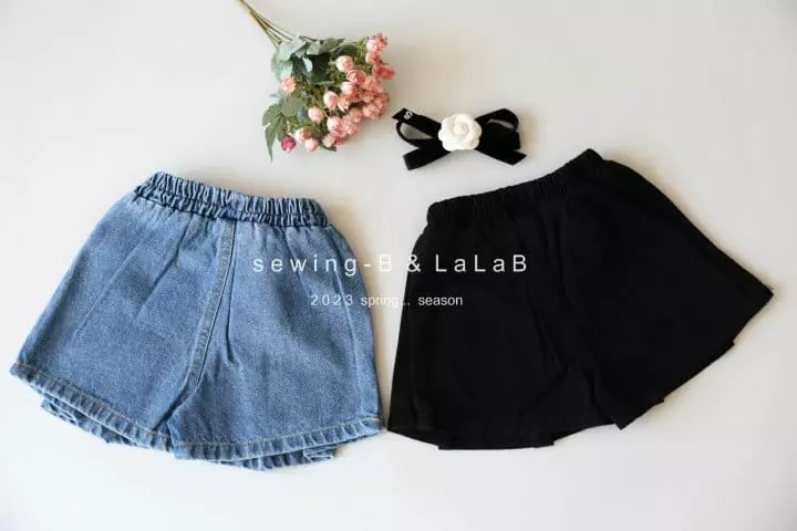 Sewing B - Korean Children Fashion - #minifashionista - Benny Wrinkle Skirt Shorts