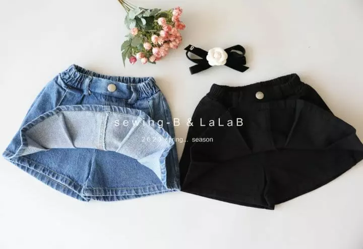 Sewing B - Korean Children Fashion - #prettylittlegirls - Benny Wrinkle Skirt Shorts - 2