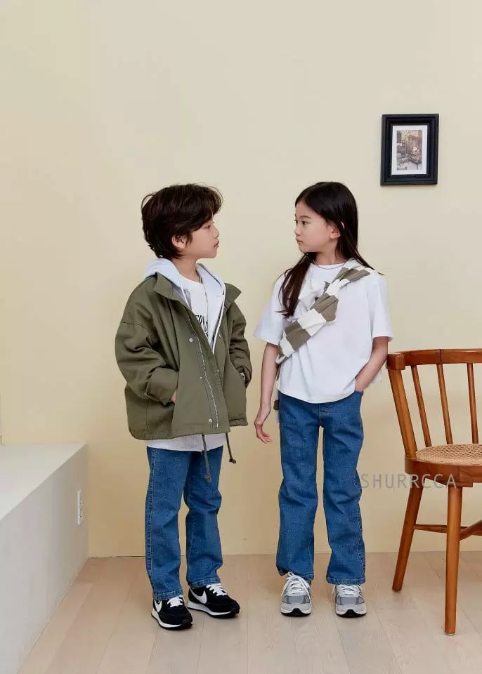 Shurrcca - Korean Children Fashion - #Kfashion4kids - Core Jeans - 3