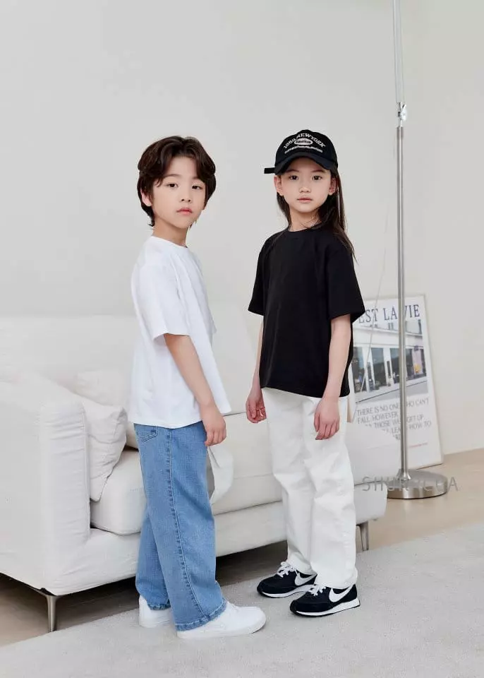 Shurrcca - Korean Children Fashion - #discoveringself - Daily Tee - 8