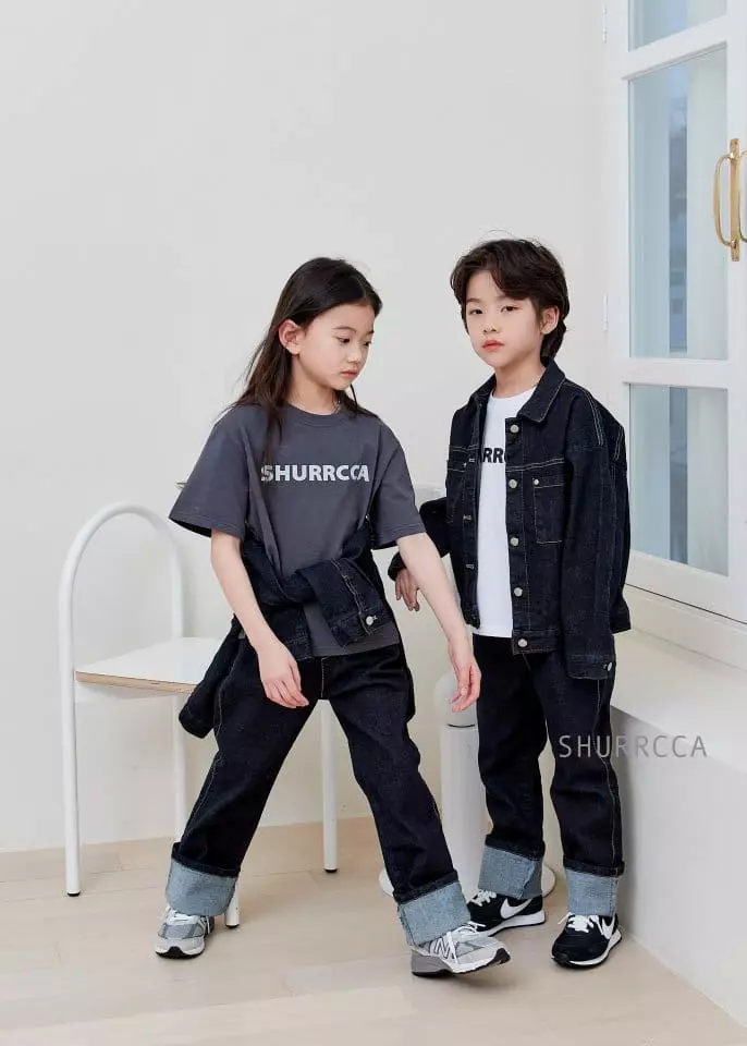 Shurrcca - Korean Children Fashion - #kidsstore - Real Roll-up Jeans - 4