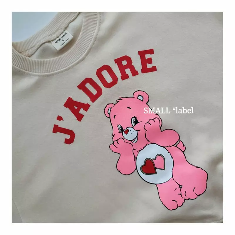 Small Label - Korean Children Fashion - #Kfashion4kids - Pink Bear Sweatshirt - 2