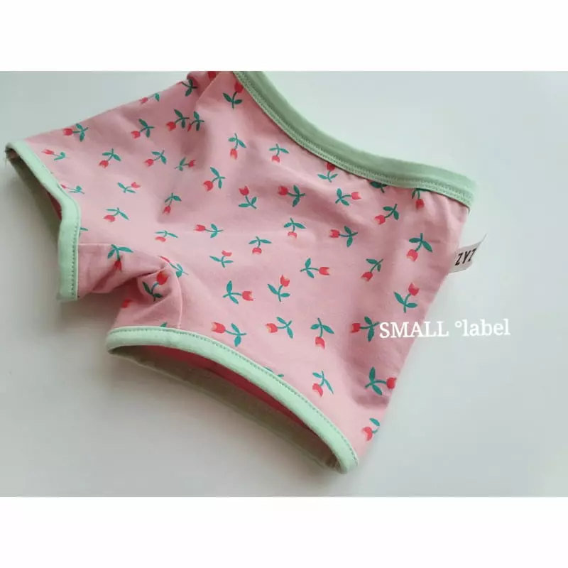 Small Label - Korean Children Fashion - #Kfashion4kids - Flower Underewear Set