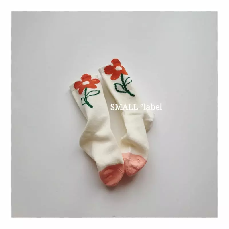 Small Label - Korean Children Fashion - #designkidswear - 1 Flower Socks Set - 3