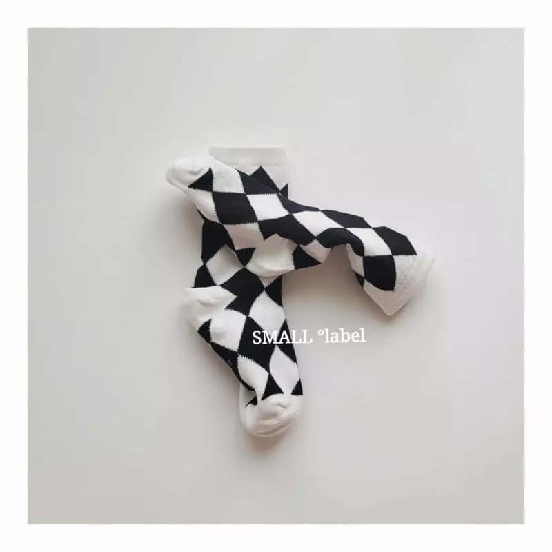Small Label - Korean Children Fashion - #kidsshorts - Black Dog Socks Set - 5
