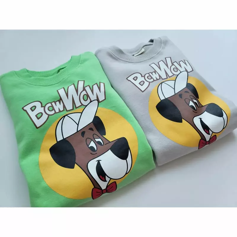Small Label - Korean Children Fashion - #minifashionista - Bow Wow Sweatshirt - 11