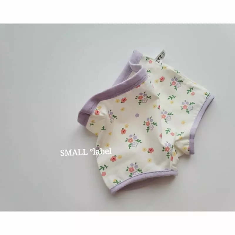 Small Label - Korean Children Fashion - #magicofchildhood - Flower Underewear Set - 4