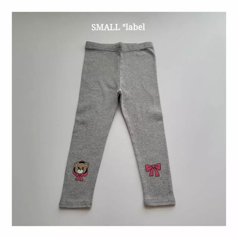 Small Label - Korean Children Fashion - #stylishchildhood - Ribbon Bear Leggings