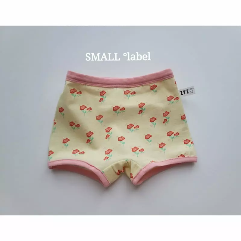 Small Label - Korean Children Fashion - #todddlerfashion - Flower Underewear Set - 6
