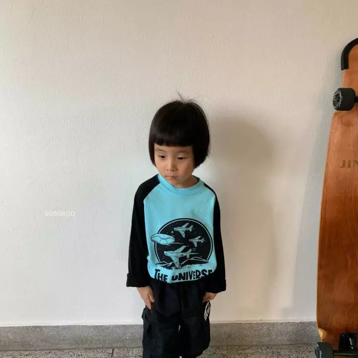 Soboroo - Korean Children Fashion - #Kfashion4kids - Universe Raglan Tee - 3