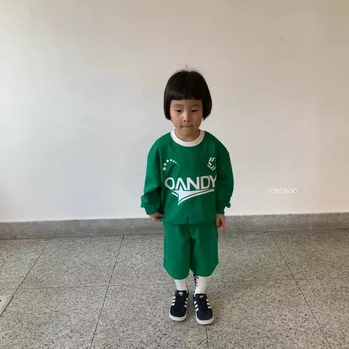 Soboroo - Korean Children Fashion - #childrensboutique - Andy Top Bottom Set - 11